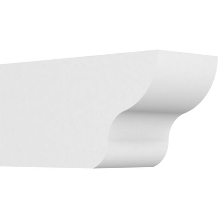 Ekena Millwork Standard Greensboro Architectural Grade PVC Rafter Tail, 5"W X 6"H X 12"L RFTP05X06X12GRN